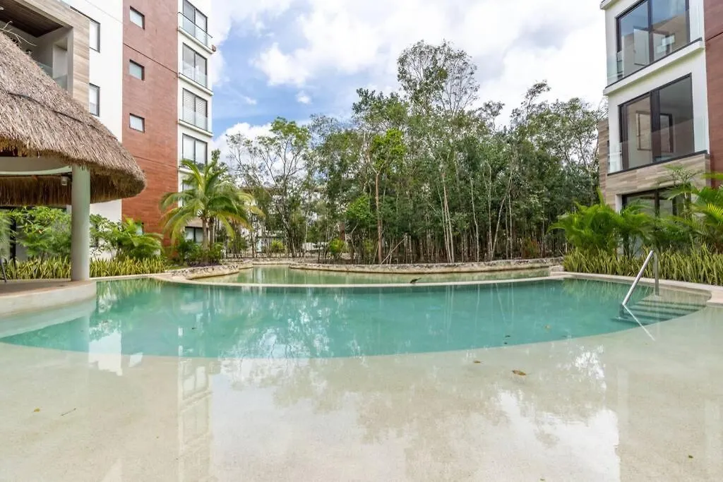 Luxury Apartment In Mayakoba*Wifi,A/C*Jungle View Playa del Carmen 0*,